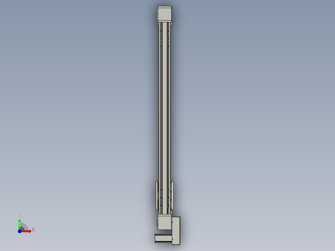 欧规系列-GB8-L96-S1000-BR-P40-MS3前视图