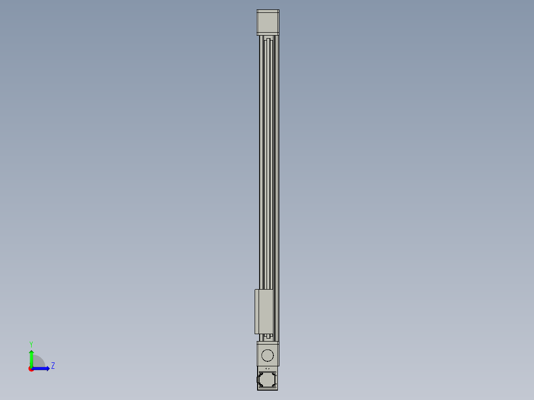 欧规系列-GB8-L96-S1000-BR-P40-MS3左视图