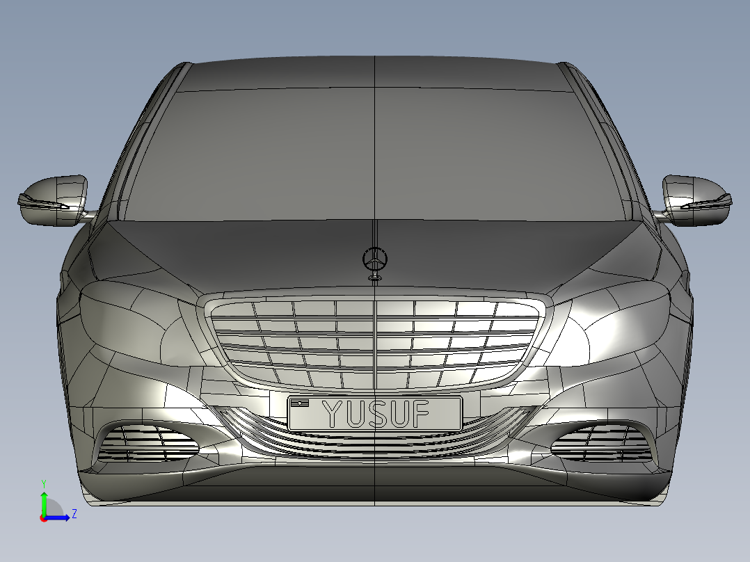 汽车车身 (29)左视图