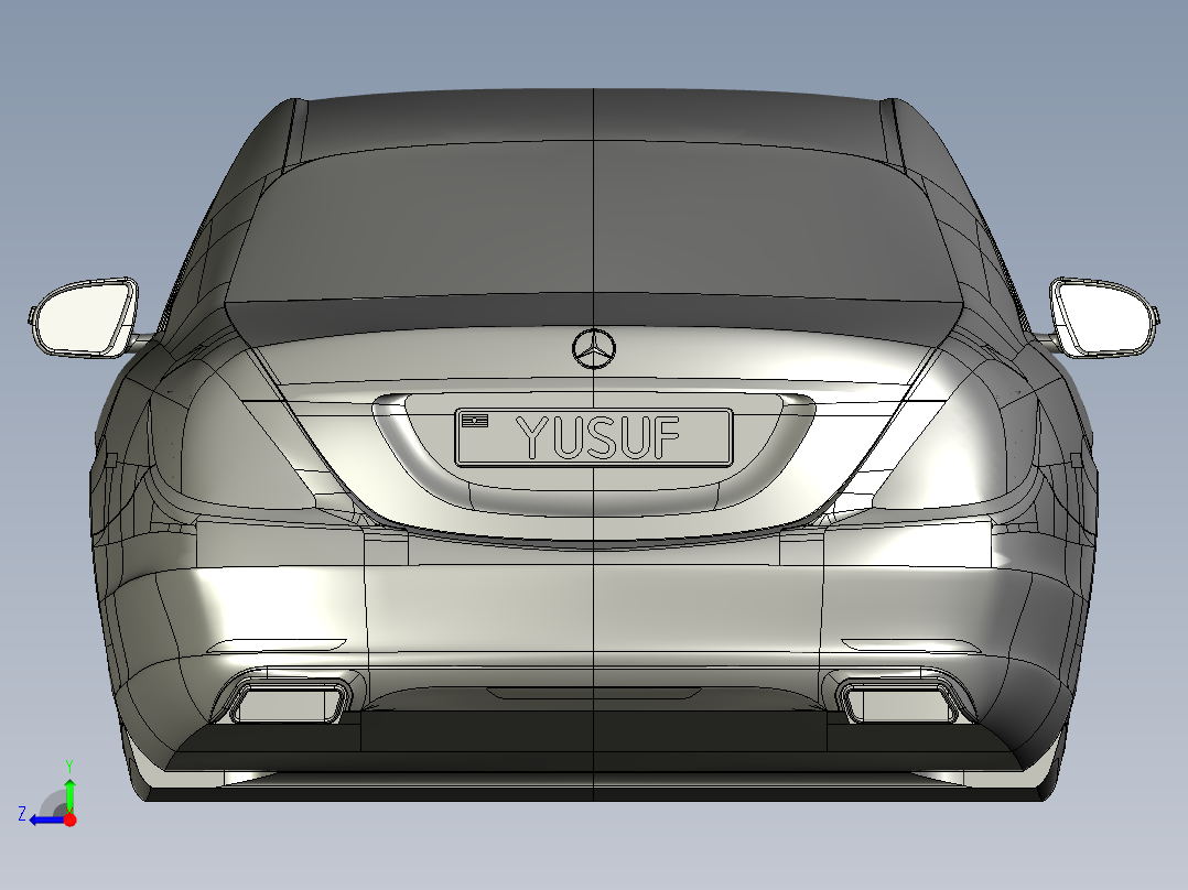 汽车车身 (29)右视图