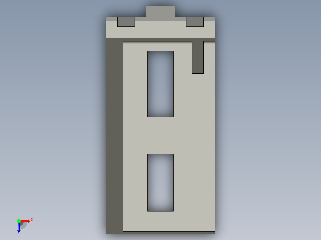 型材-BR 40X80 ANGLE BRACKET KJN529005俯视图