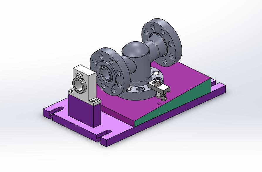 Q159-阀体零件的机械加工工艺及镗孔夹具设计【三维SolidWorks】