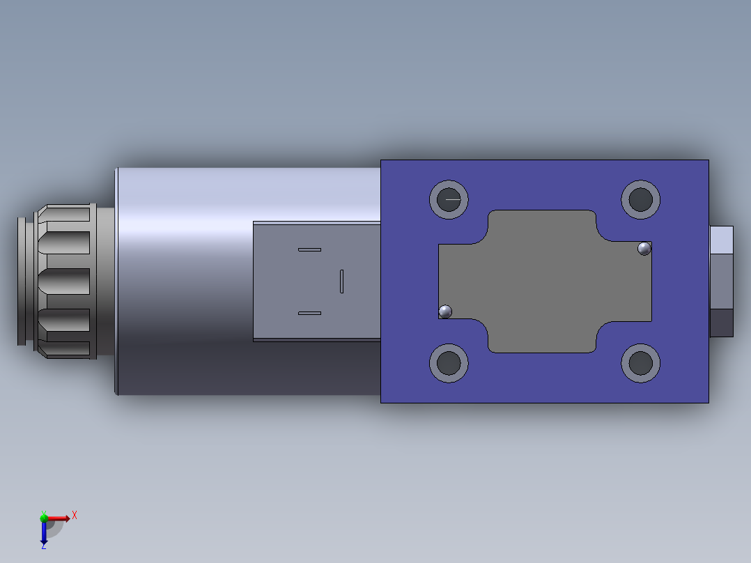 力士乐液压阀-4WE10C3X俯视图