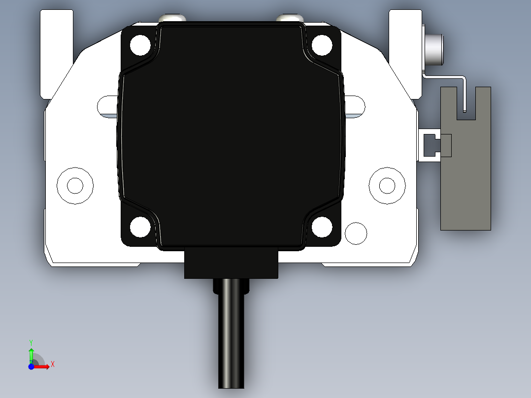 Toyo东佑达直线模组-ETH12-950-BC-200W+煞車前视图