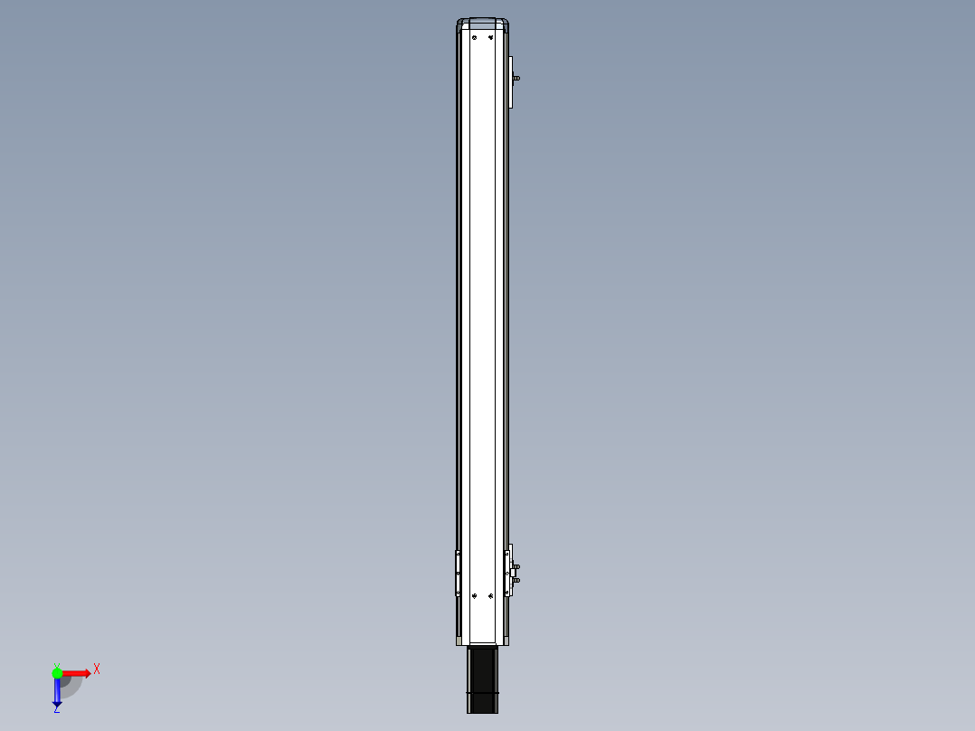 Toyo东佑达直线模组-ETH12-950-BC-200W+煞車俯视图