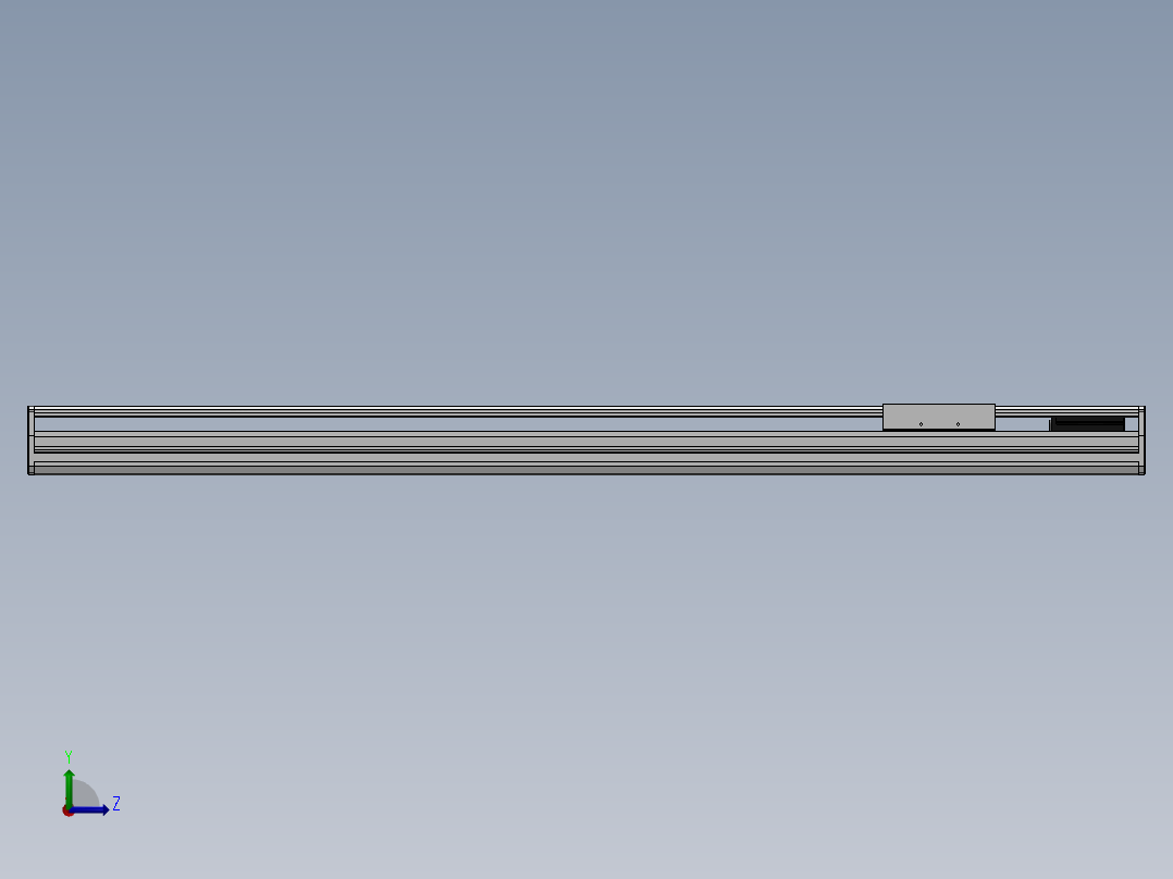 精密模组MY170-T10-1100L-M-P75B-C4-C左视图