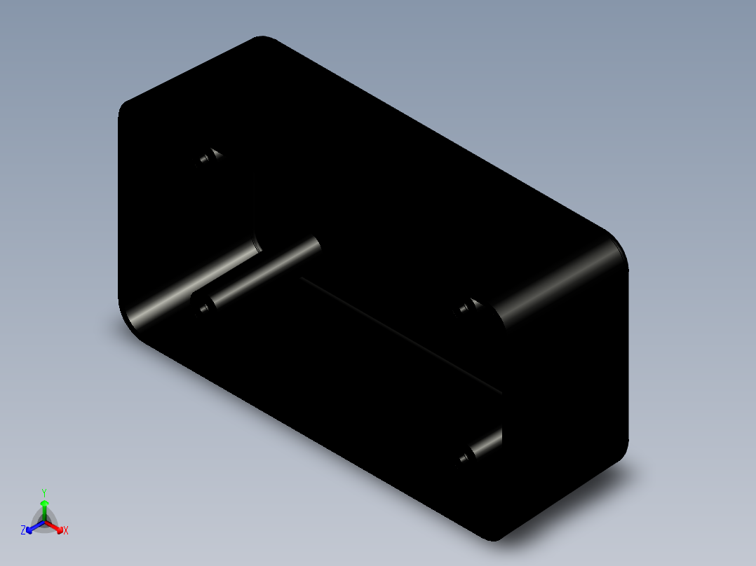 某支撑座一模二腔塑料模具设计工件和任务书