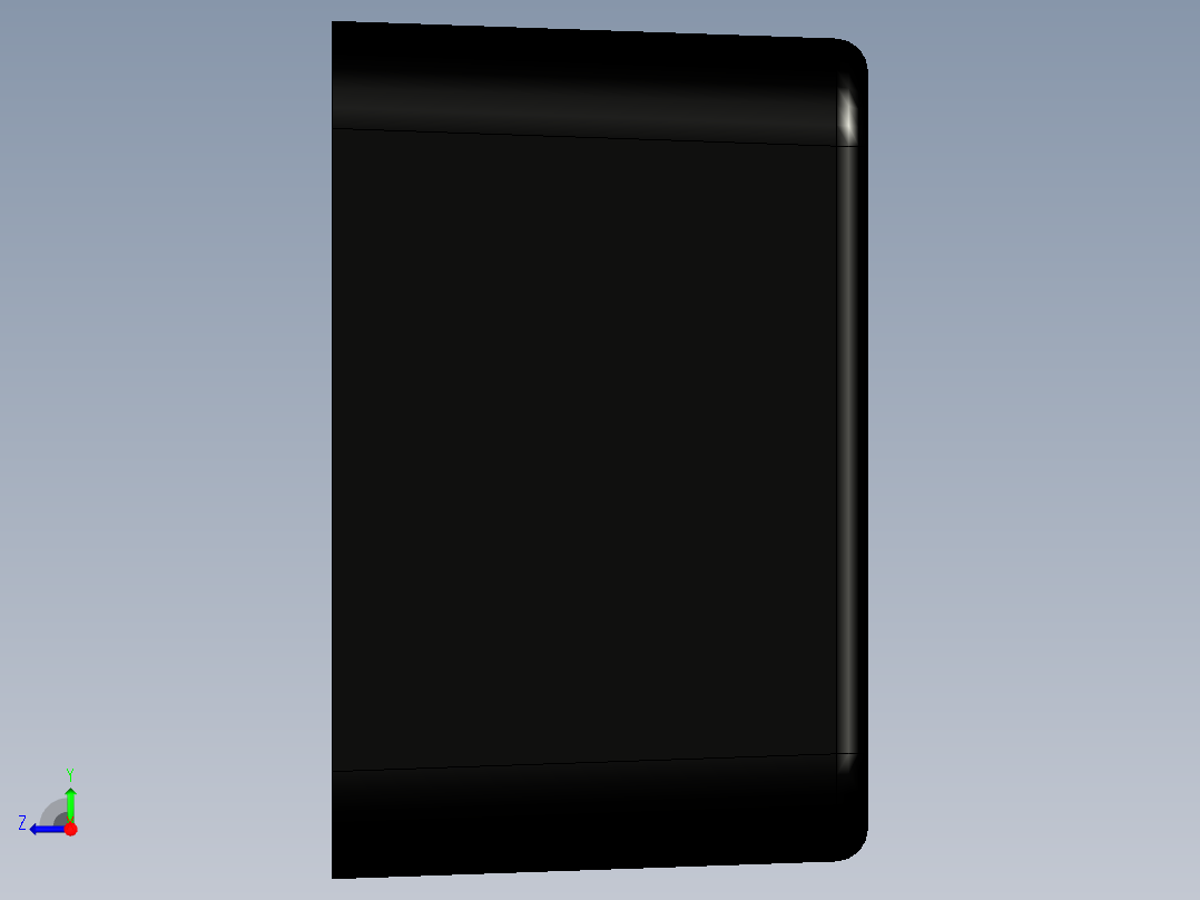 某支撑座一模二腔塑料模具设计工件和任务书右视图