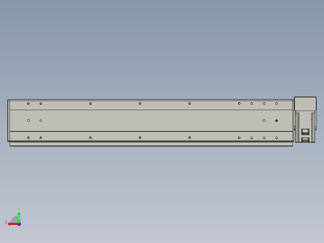 威洛博VBF17-S850-BRD后视图