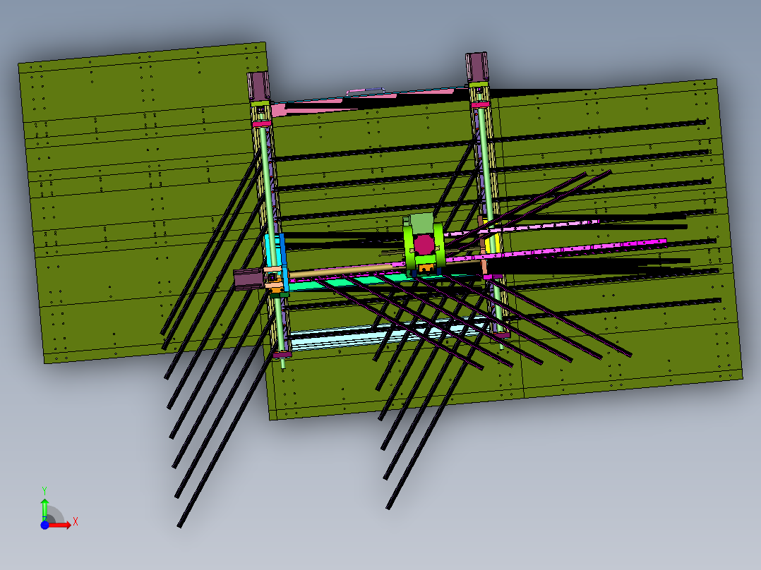 轻型金属切削机床前视图