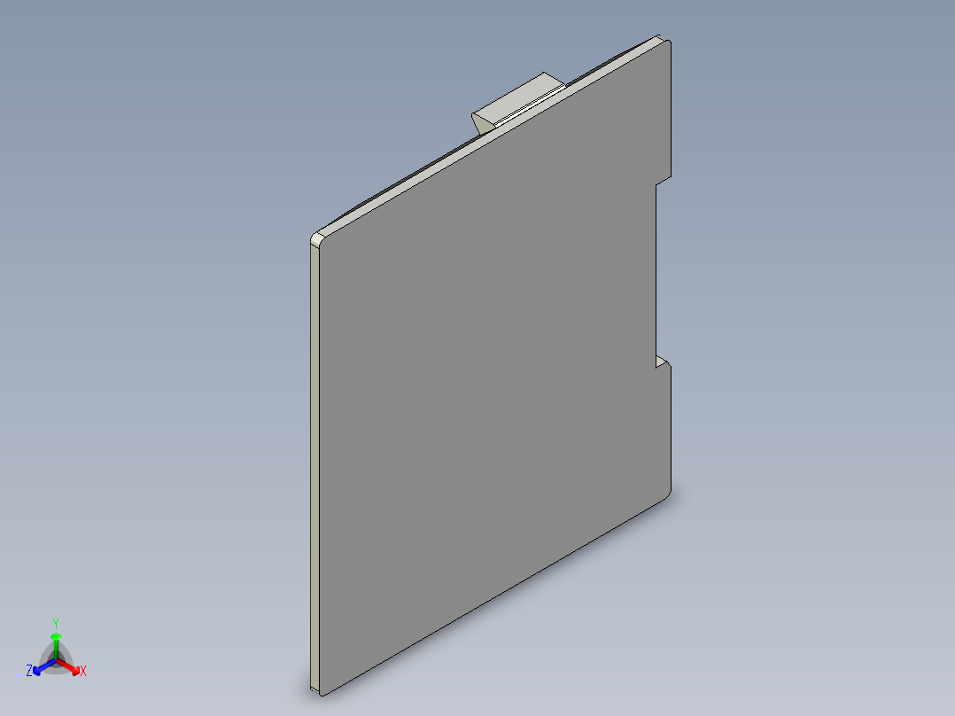 基恩士KV-sideunit_kc图纸模型正等轴测图