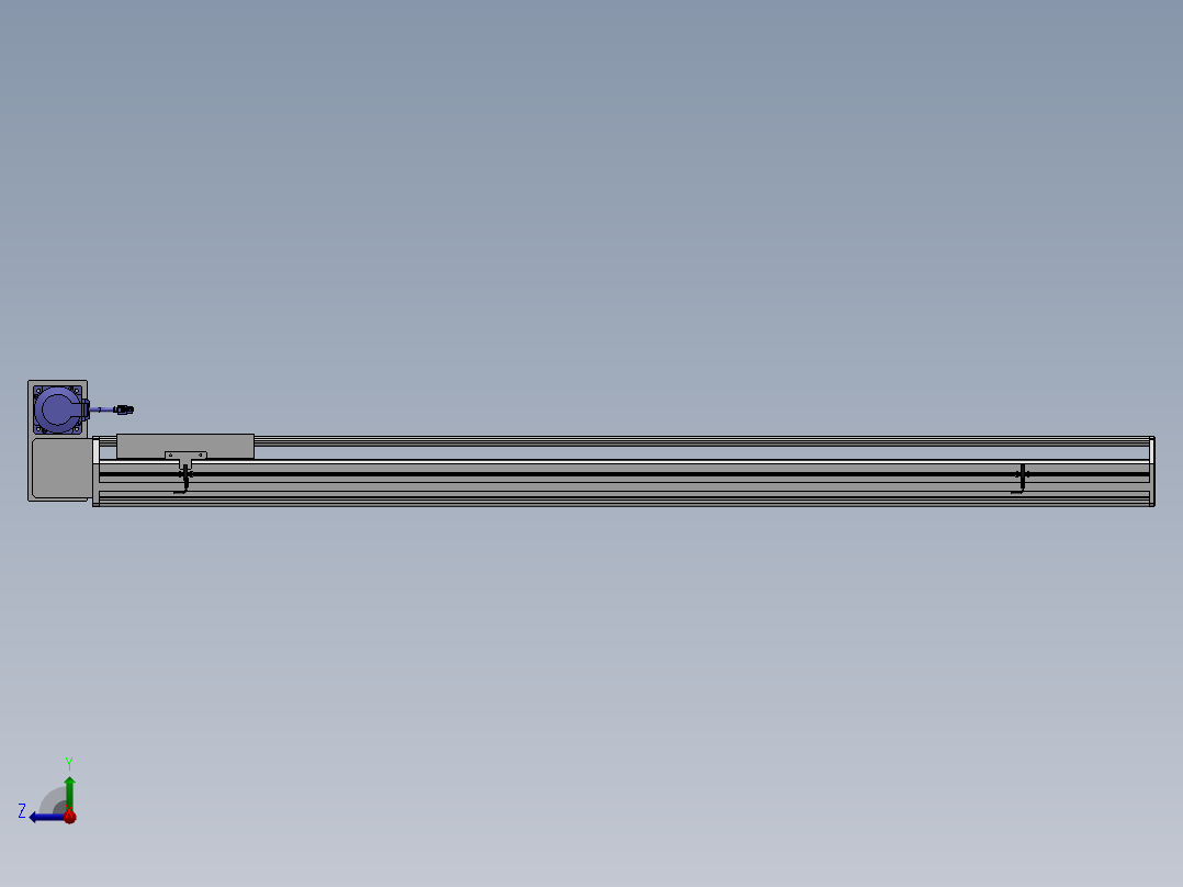 精密模组MT220-L150-1400-LU-M75-C4右视图