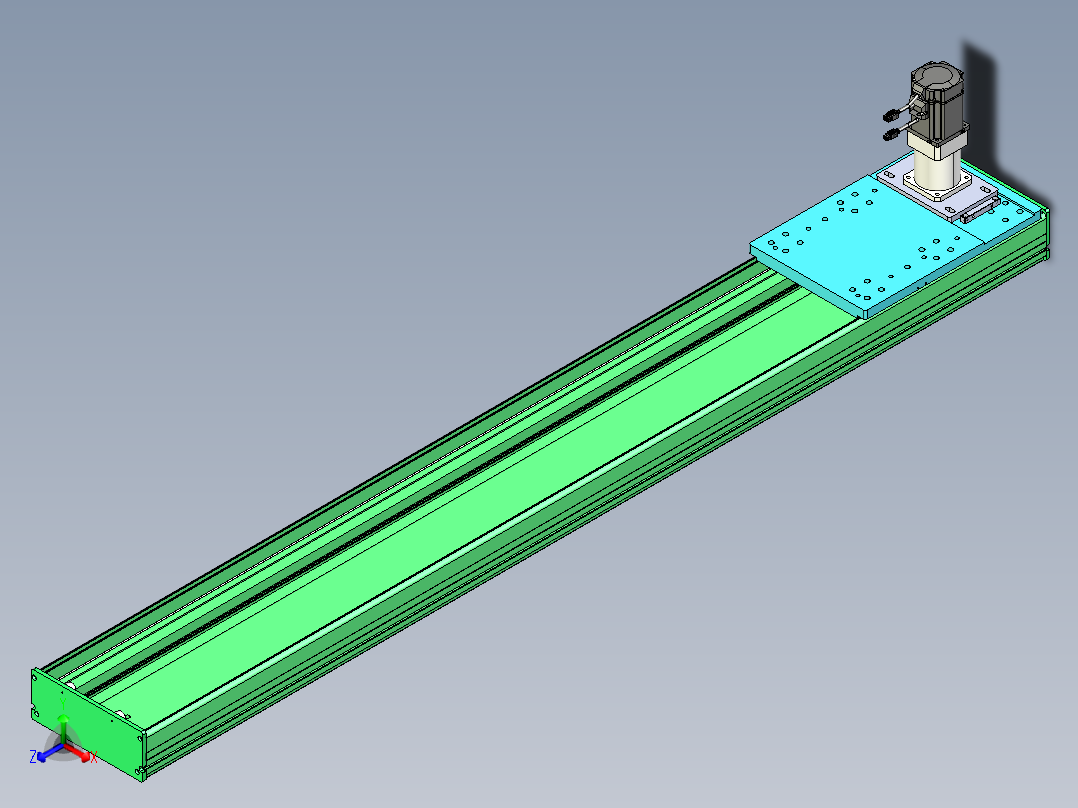 东锦齿条传动DH270G-L167-S1700-BU-减速机+750W