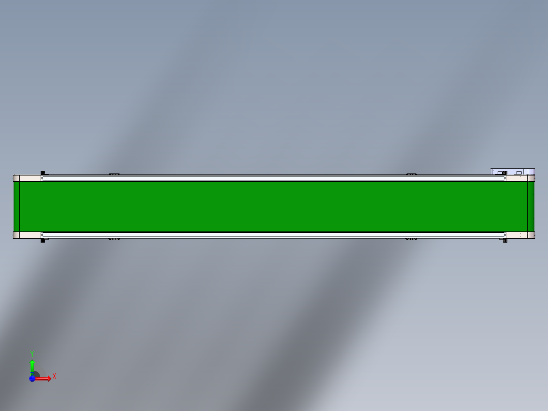机边输送机前视图