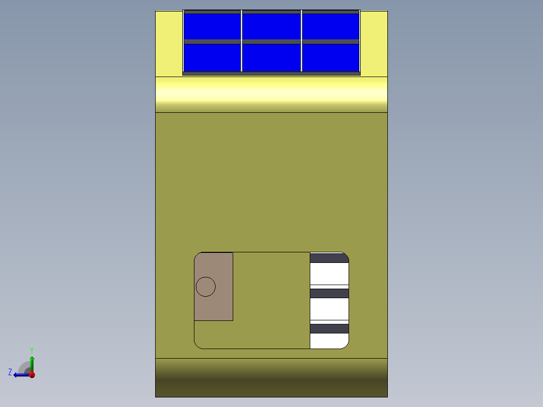 玩具房子右视图