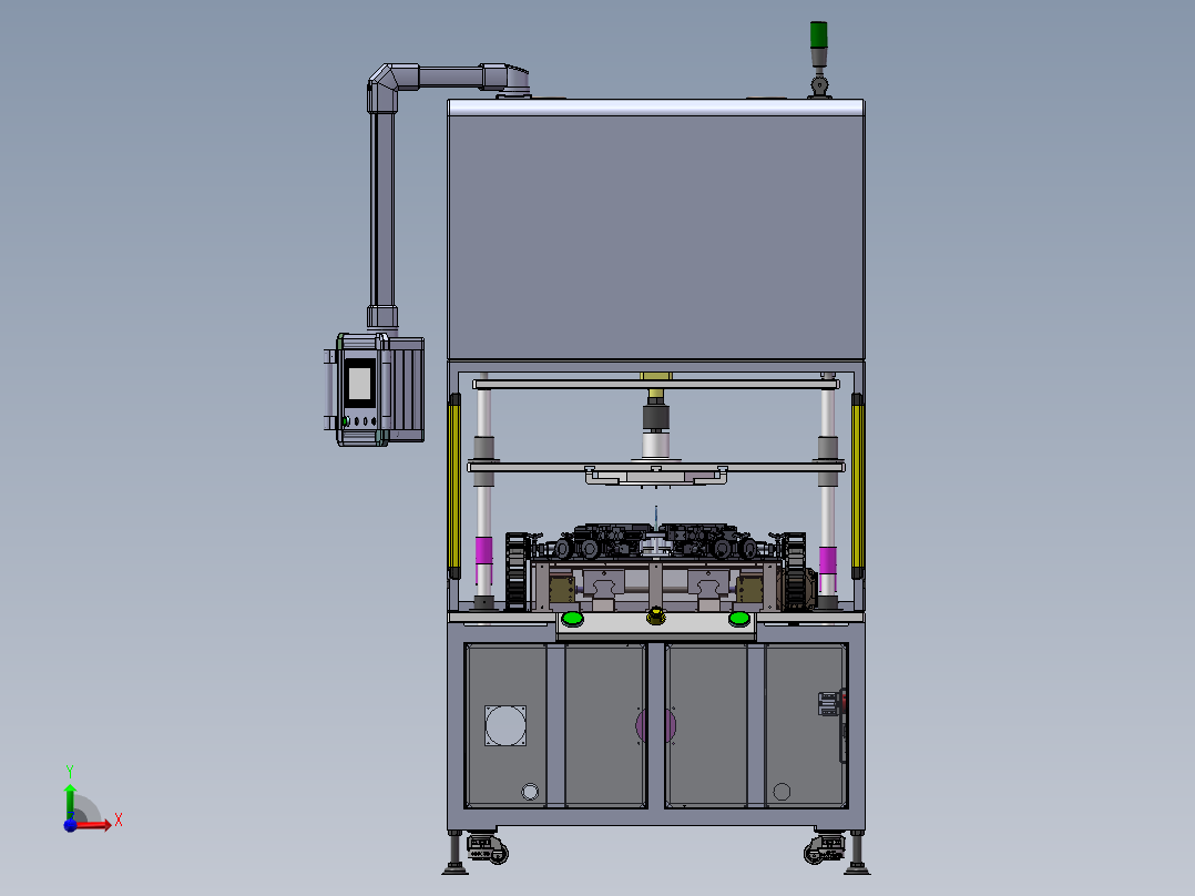 密封圈裁切设备sw21可编辑前视图
