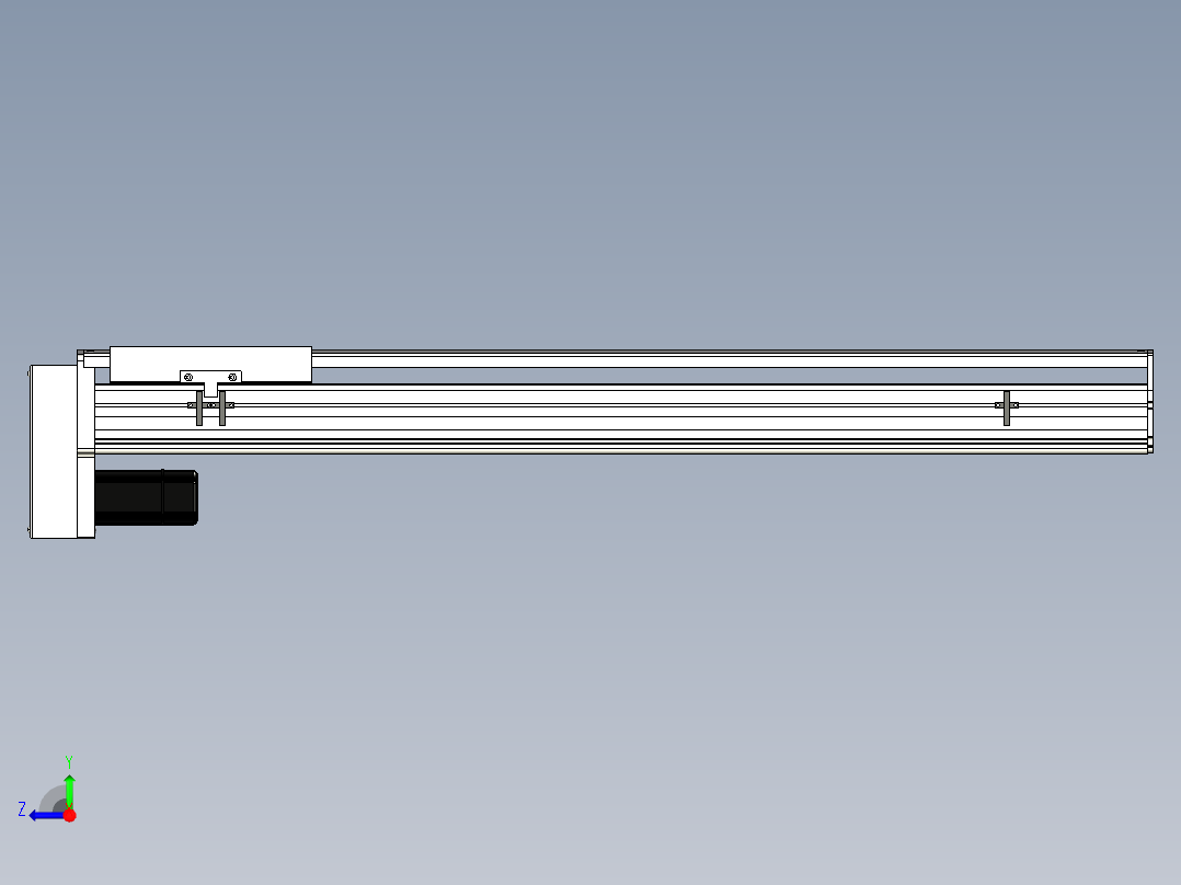 Toyo东佑达直线模组-ETH22-900-BM-400W右视图