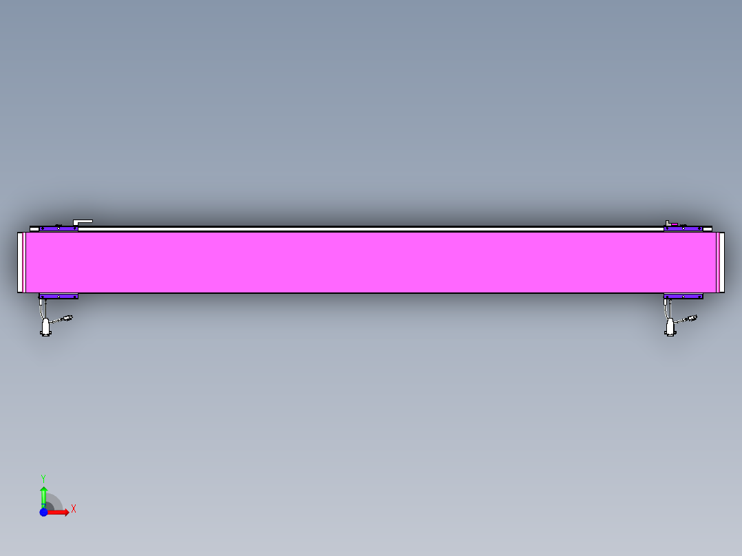 威洛博VL系列3d模型模组2VL17E1Y-S1600前视图