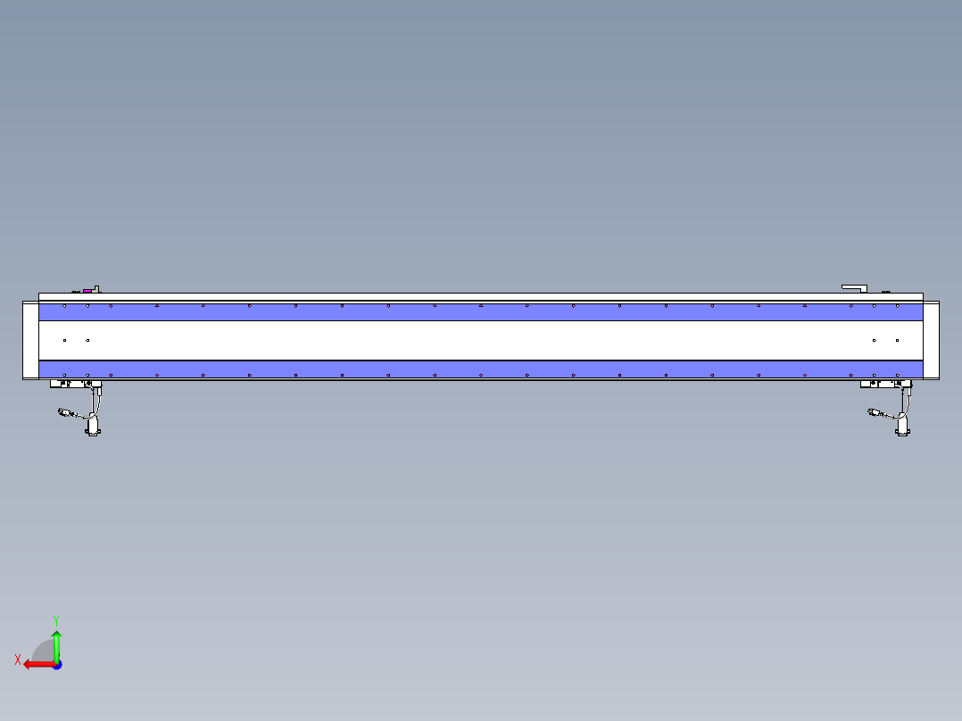 威洛博VL系列3d模型模组2VL17E1Y-S1600后视图