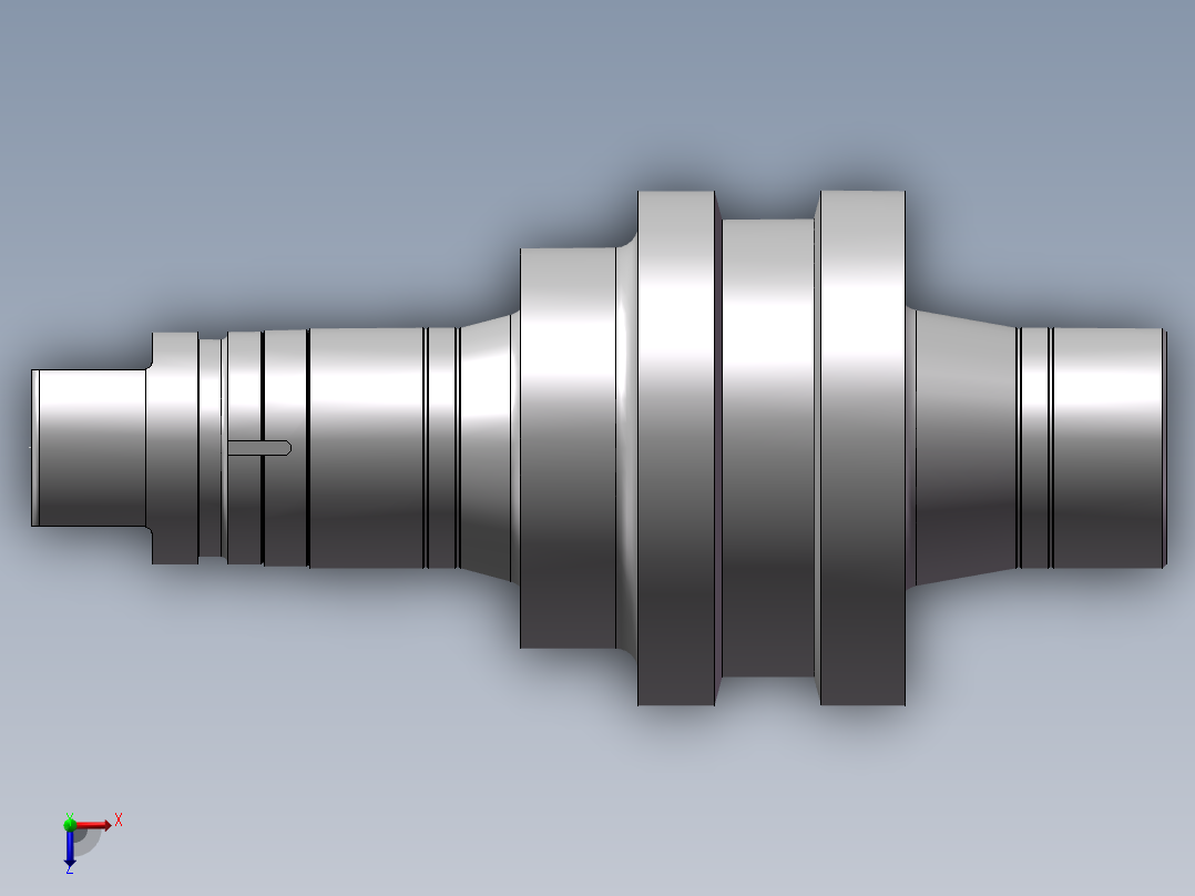 JS042-1780立辊轧机主传动系统设计俯视图