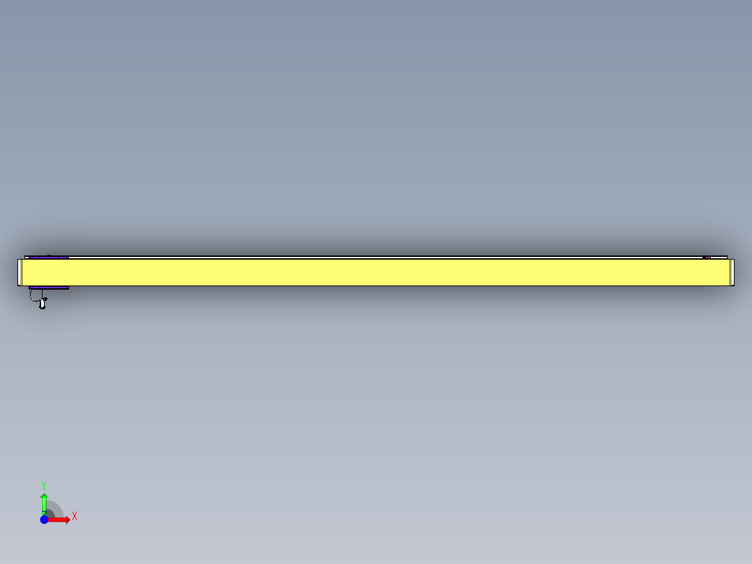 威洛博VL系列直线电机模组-VL14S3-S3450前视图