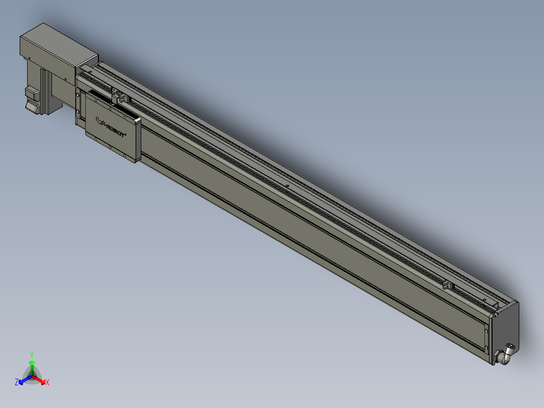威洛博VBC12-S900-BR-P40正等轴测图