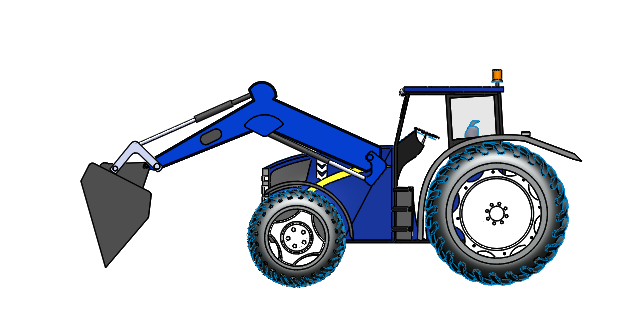荷兰装载机拖拉机