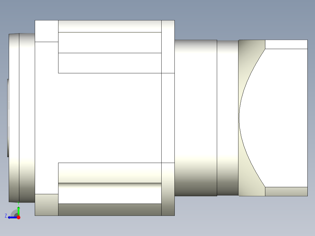 直齿孔PLX142-L2 22-110-145-M8.stp右视图
