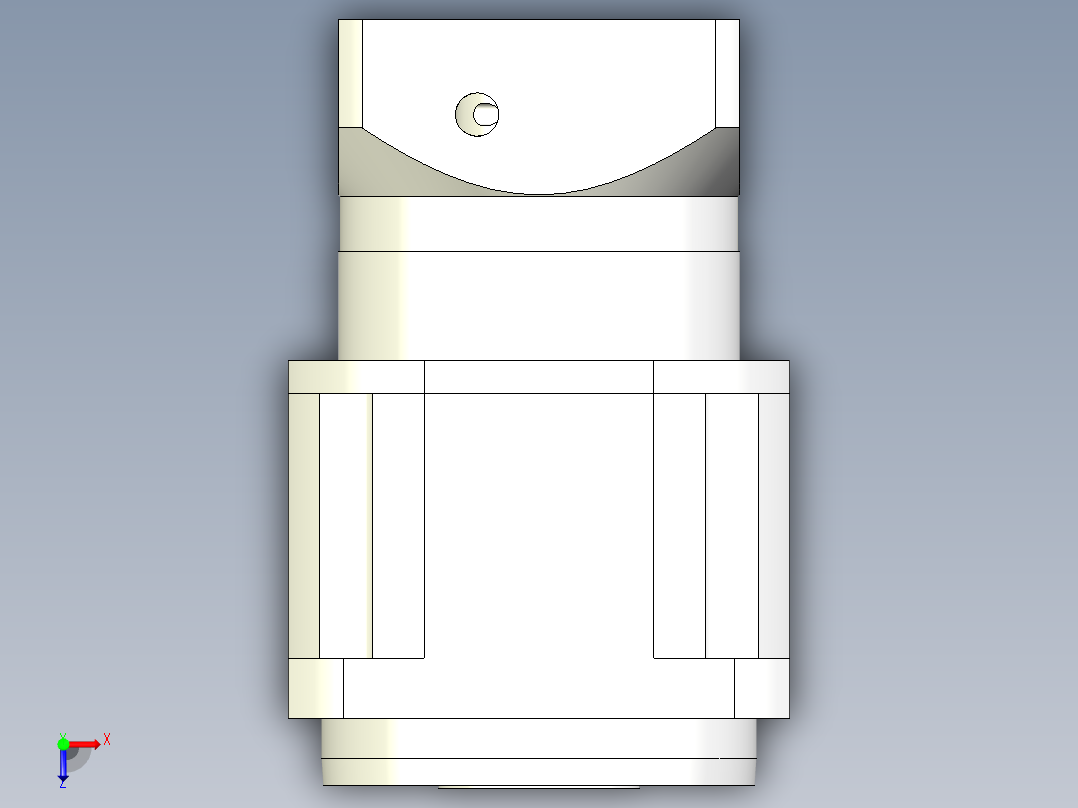 直齿孔PLX142-L2 22-110-145-M8.stp俯视图