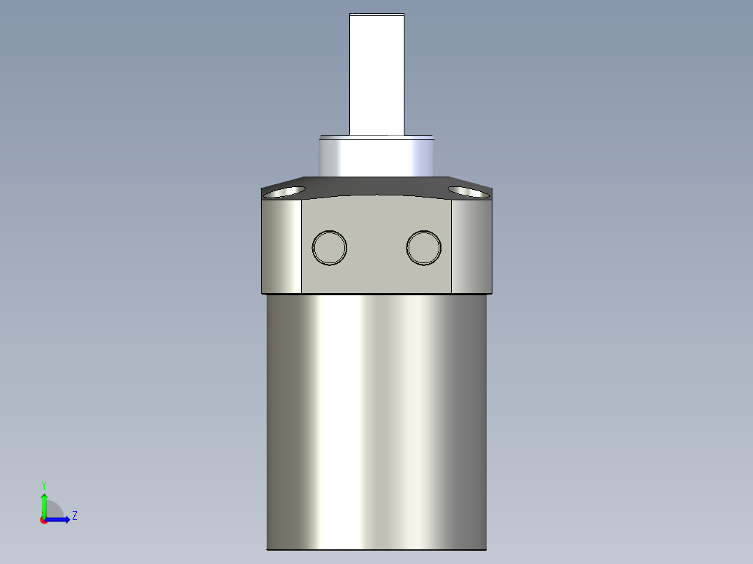 KOSMEKLHS1050-Sx-P多系列多零件图纸模型左视图