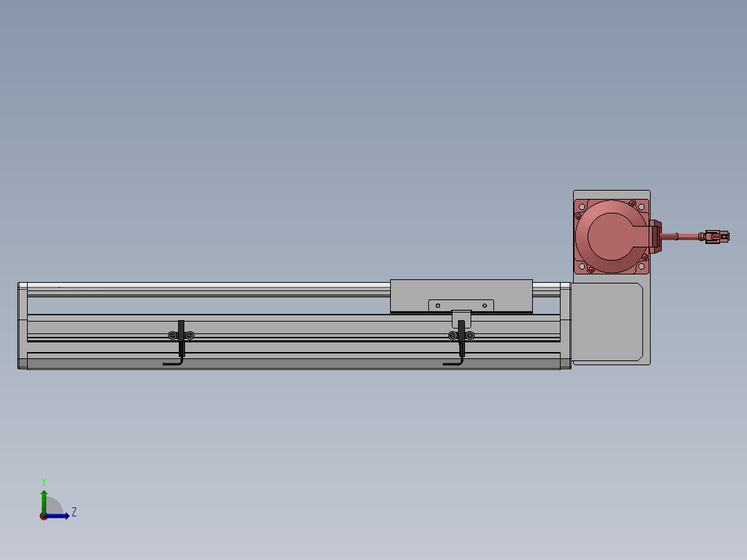 精密模组MT170-L125-300-RU-M75-C4左视图