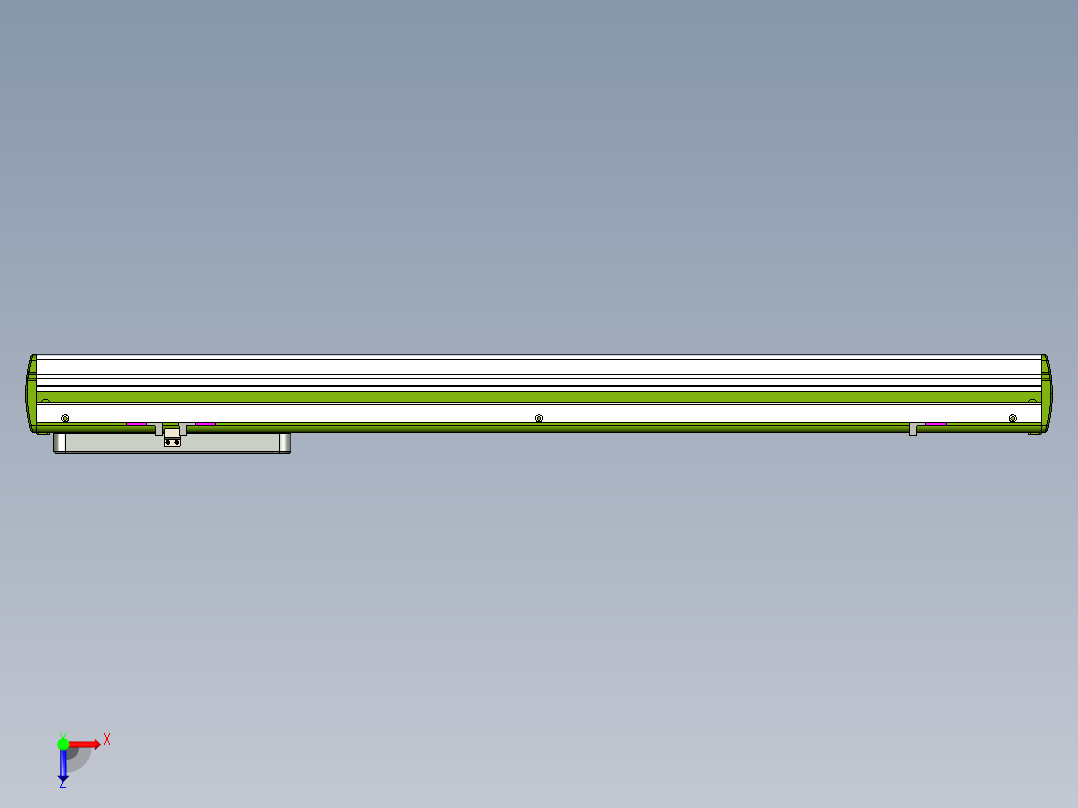 威洛博LC系列3d模型模组LC14S2Y-S650俯视图