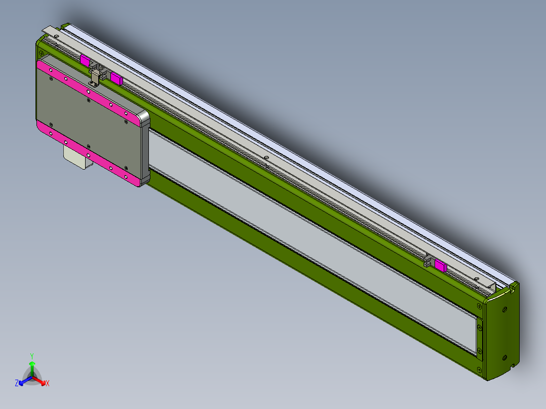 威洛博LC系列3d模型模组LC14S2Y-S650正等轴测图