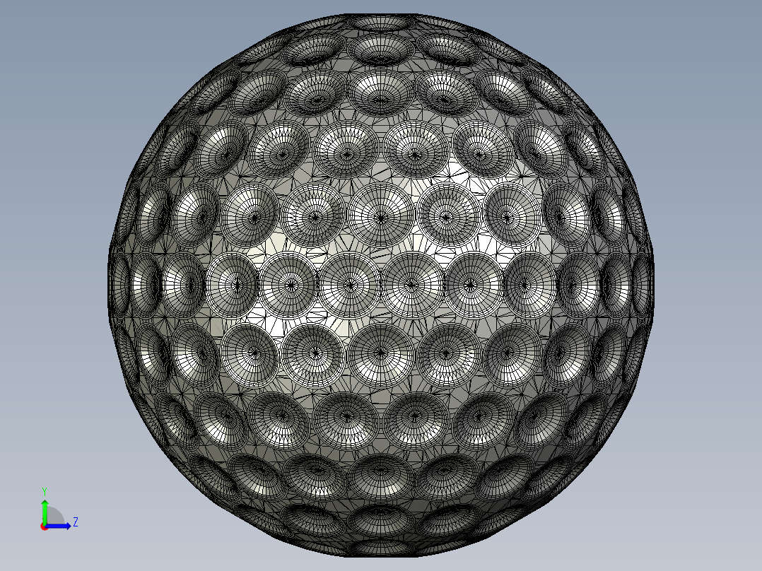 高尔夫球23左视图