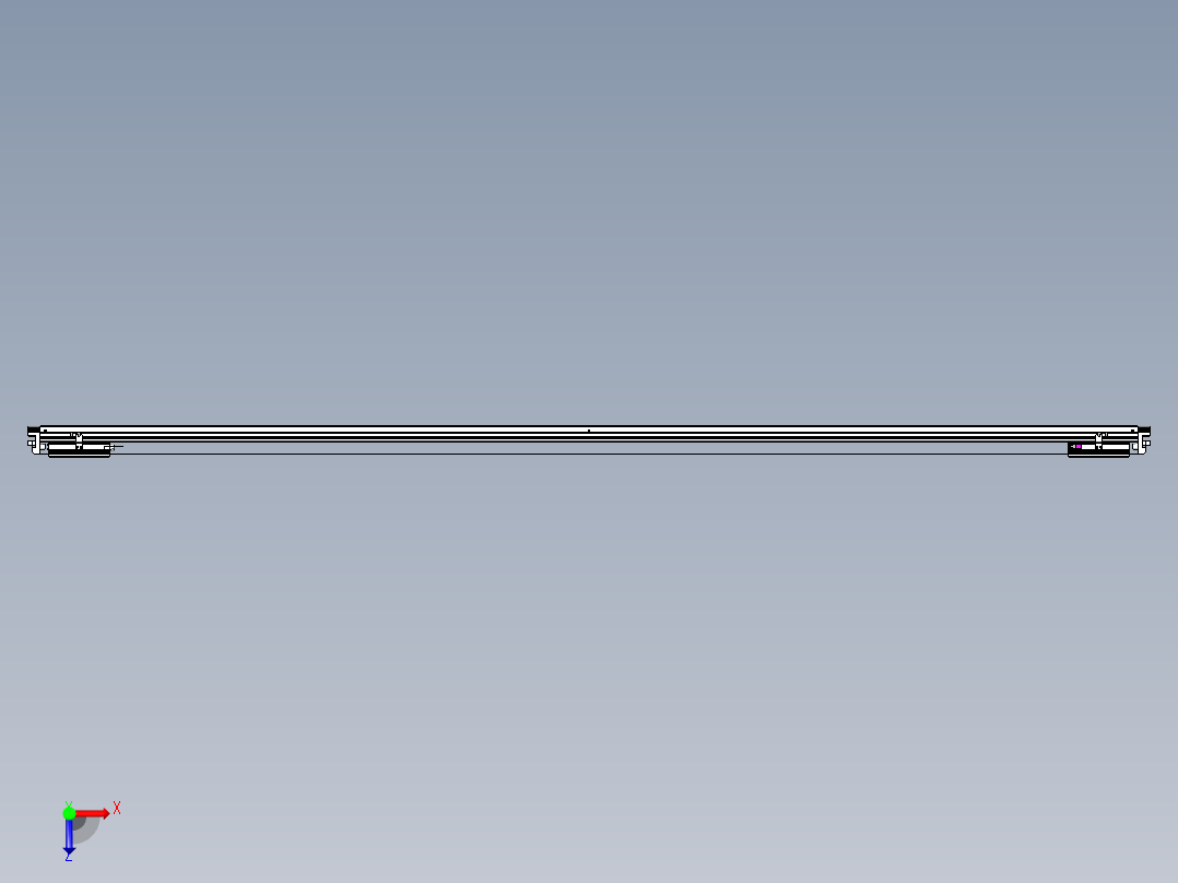 威洛博VL系列3d模型模组2VL17E2Y-S2800俯视图