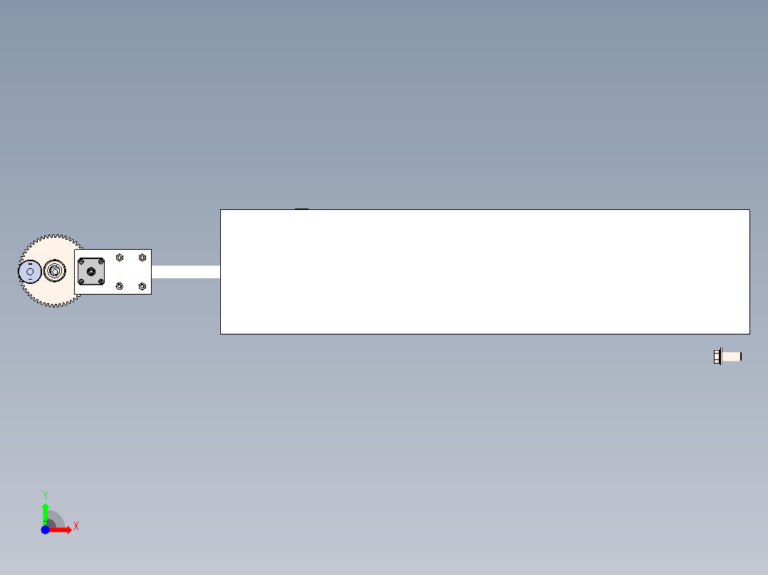 数控折弯机前视图