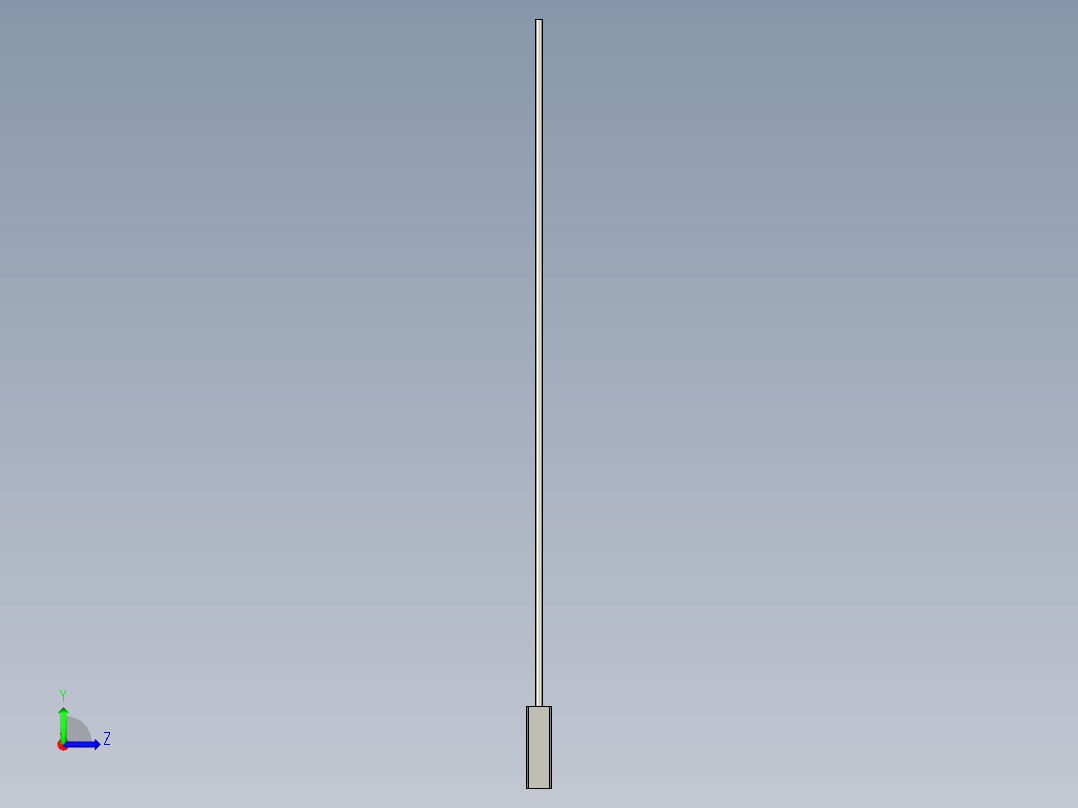 基恩士FU-50_kc图纸模型左视图