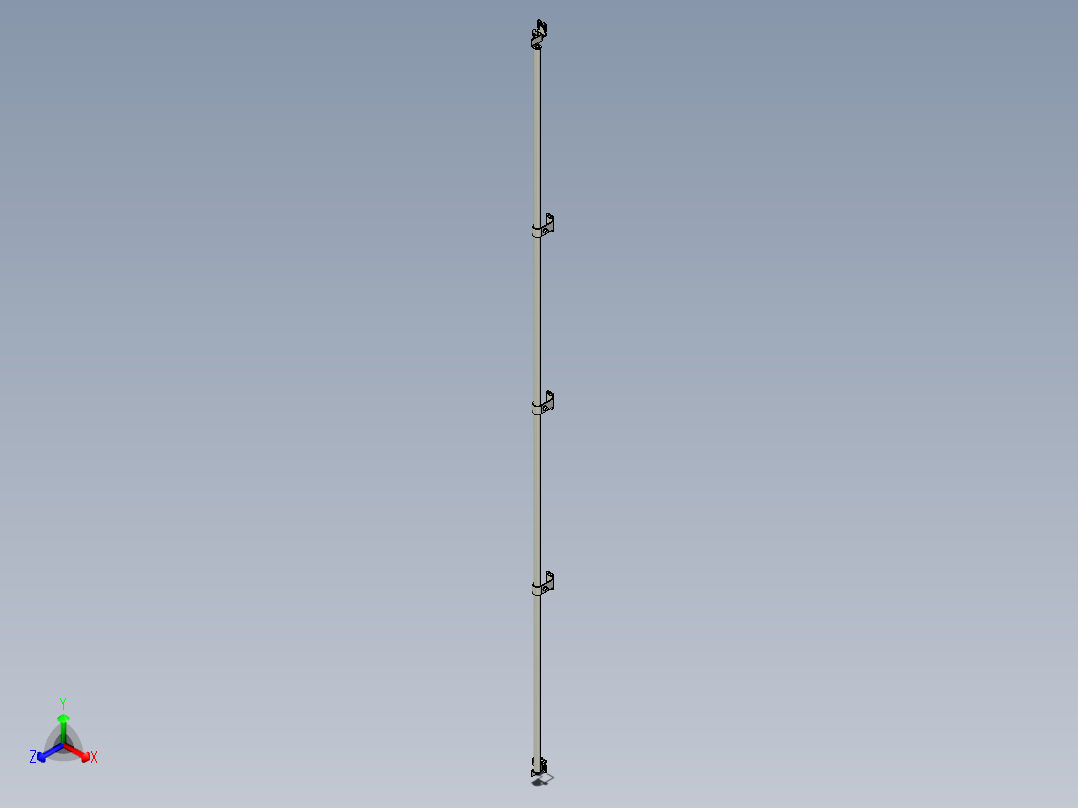 基恩士SL-JB223_back-mount_kc图纸模型正等轴测图