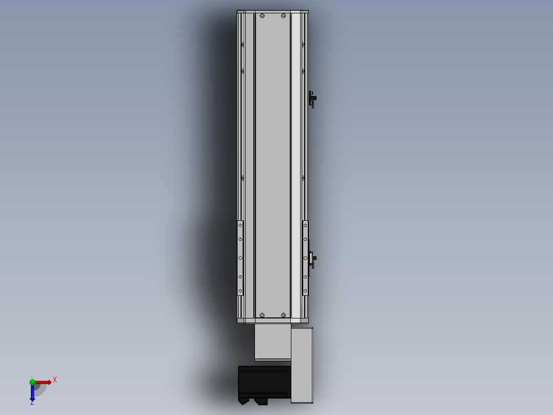 精密模组MT140-L110-300-R-M40-C4俯视图