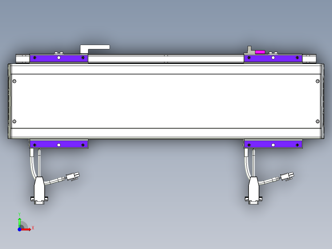 威洛博VL系列直线电机模组-2VL14S1-S250前视图