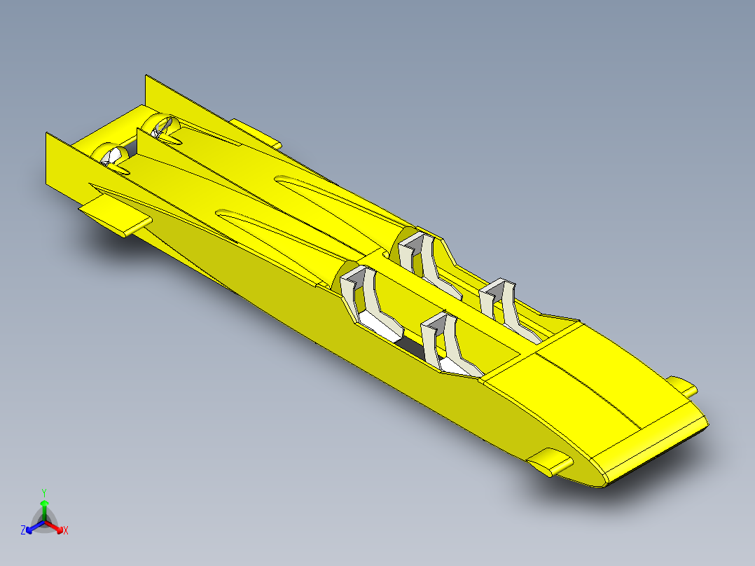 潜水器 水下机器人 (3)正等轴测图