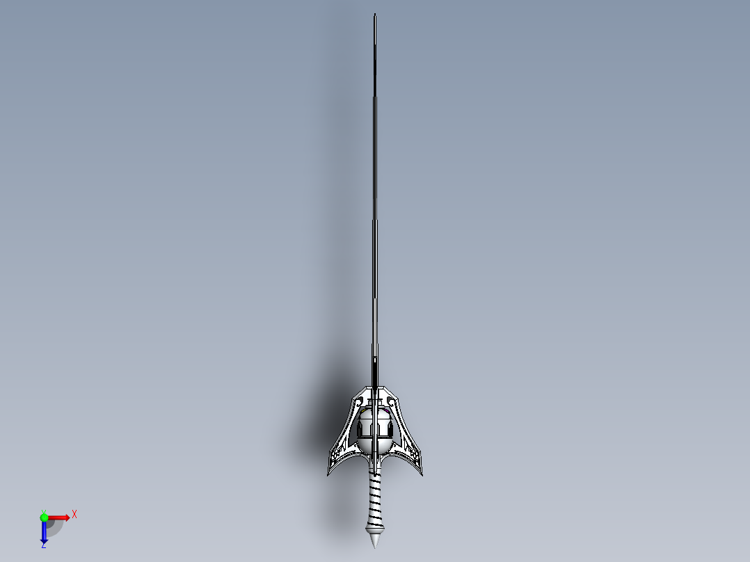 剑、宝剑(171)俯视图