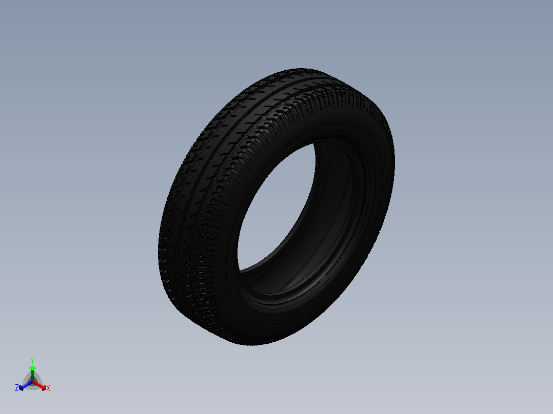 solidworks pneu 165<span style='color: red'>轮</span><span style='color: red'>胎</span>3D模型