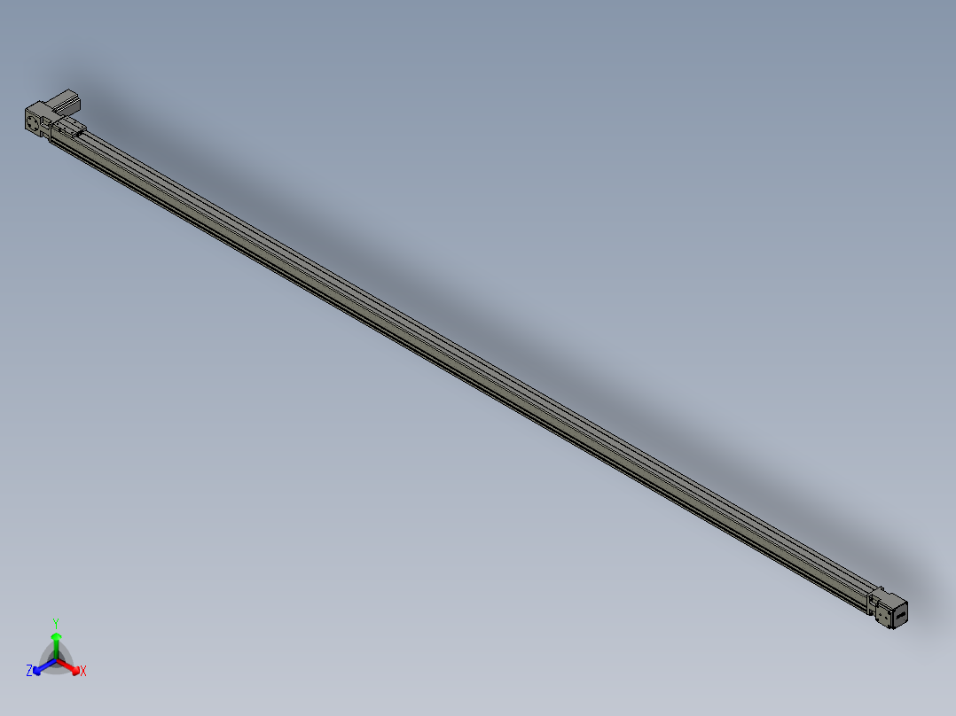 模组FBL60E3200-R正等轴测图