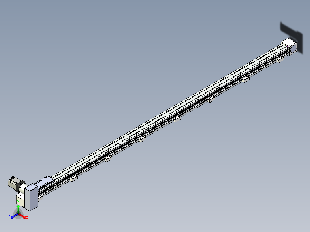 同步带滑台-欧规B8-L88-S2700-L-ZP75-D3-N10