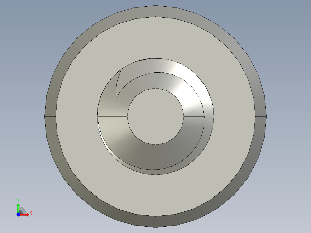 M2-M2 x 0.4mm Thread 16mm LONG SOCKET HEAD CAP SCREW.STEP前视图