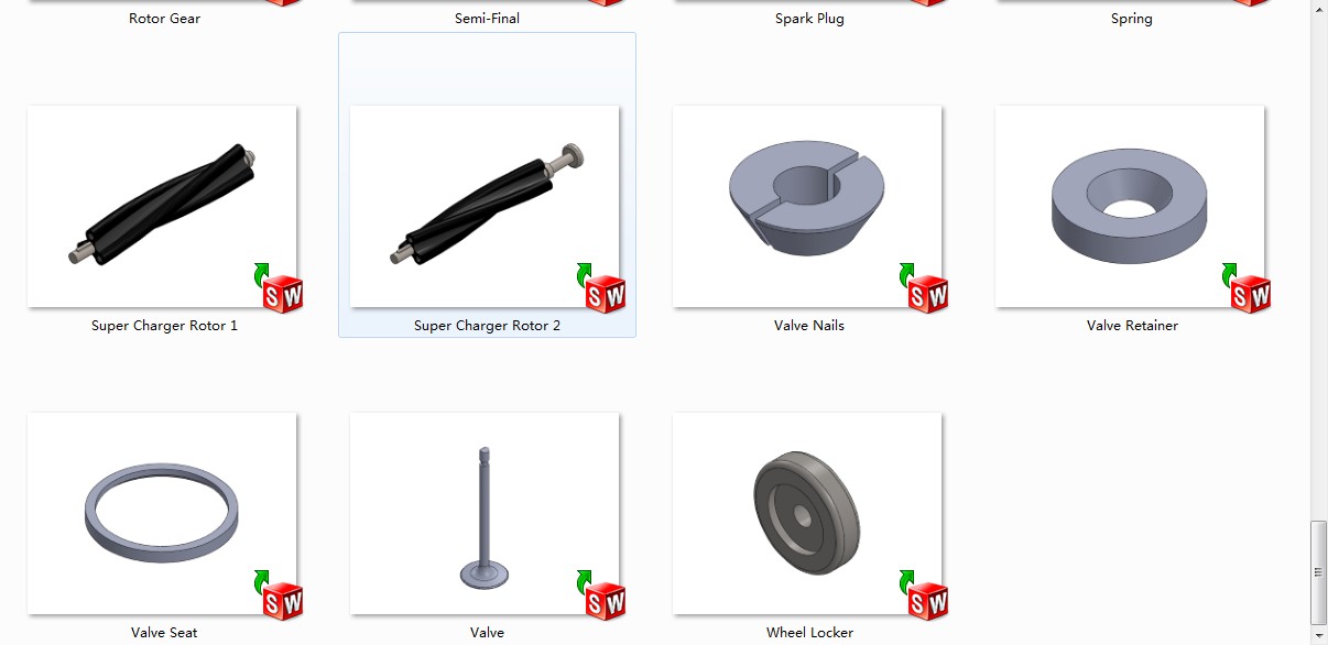 V12发动机3D模型图纸 汽车引擎 水冷设计就绪