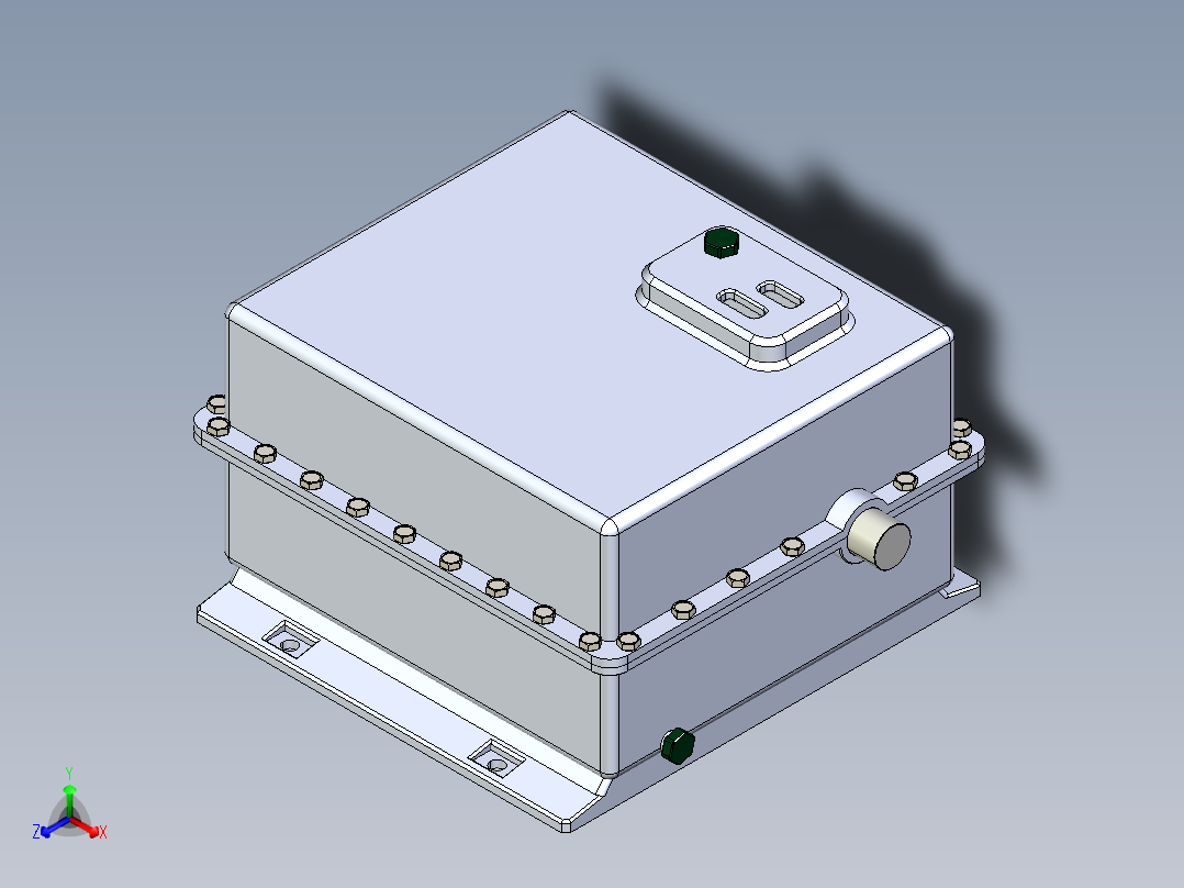 橡胶混合应用的齿轮箱