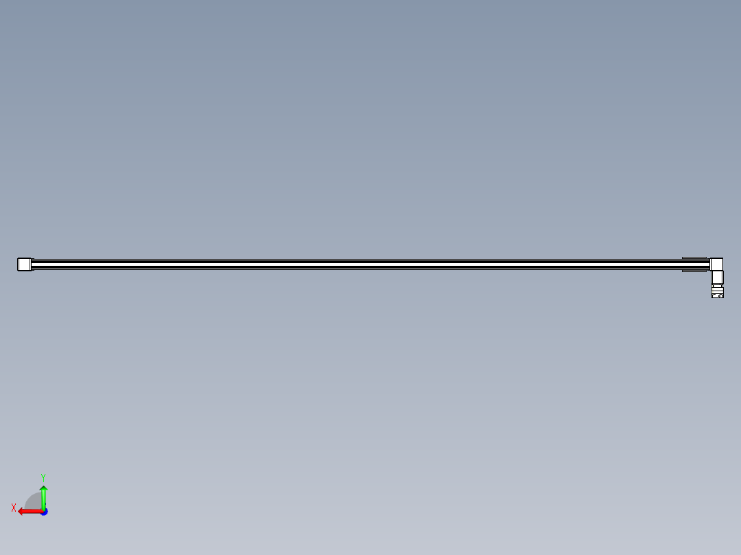 威洛博LB.GB同步带传动--欧规系列GB8-L192-S4950-BL-P75-K后视图