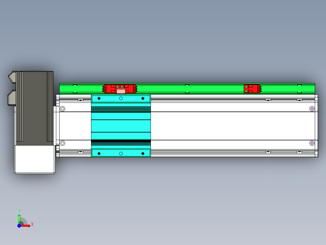 威洛博VBF10-L45-S200-BLU-P40-C4前视图
